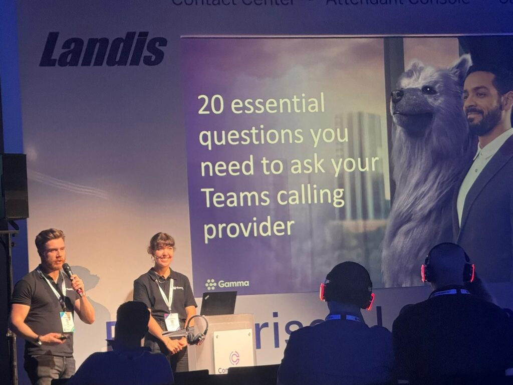 “How Could We Not Be Here?”: Gamma at Commsverse 2025