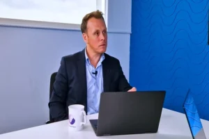 Liam Parnell discussing iPECS with Matt Barnett