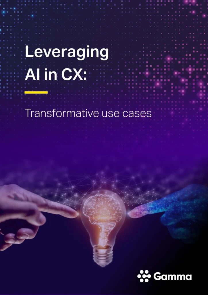 Leveraging AI in CX: Transformative use cases